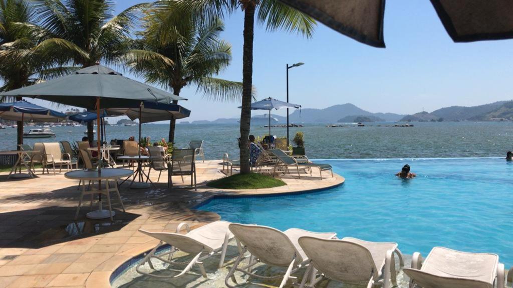 Angra Dos Reis Apartamento Com Vista Para O Mar 6 Condominio Porto Bali Complexo Mercure Exteriör bild